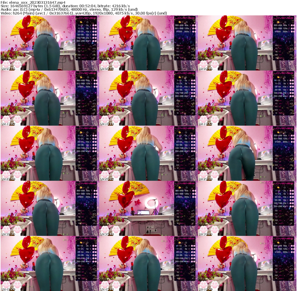 Preview thumb from elena_xxx on 2023-03-13 @ bongacams