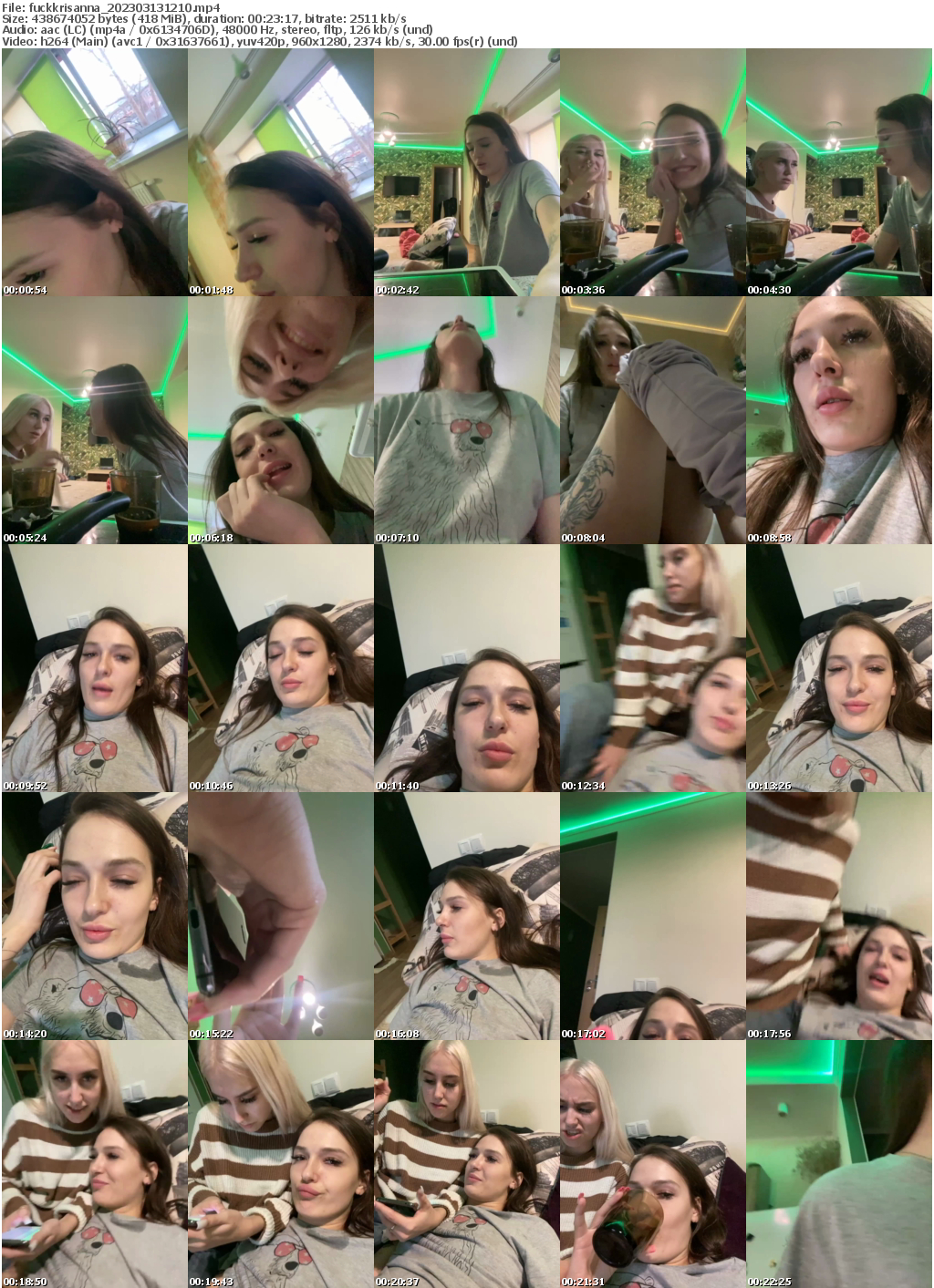 Preview thumb from fuckkrisanna on 2023-03-13 @ bongacams