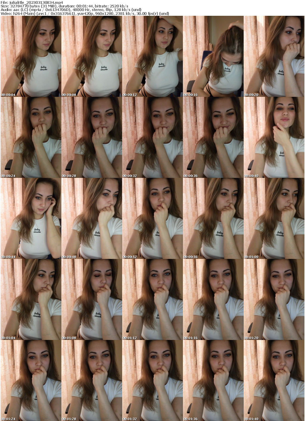 Preview thumb from julialitle on 2023-03-13 @ bongacams