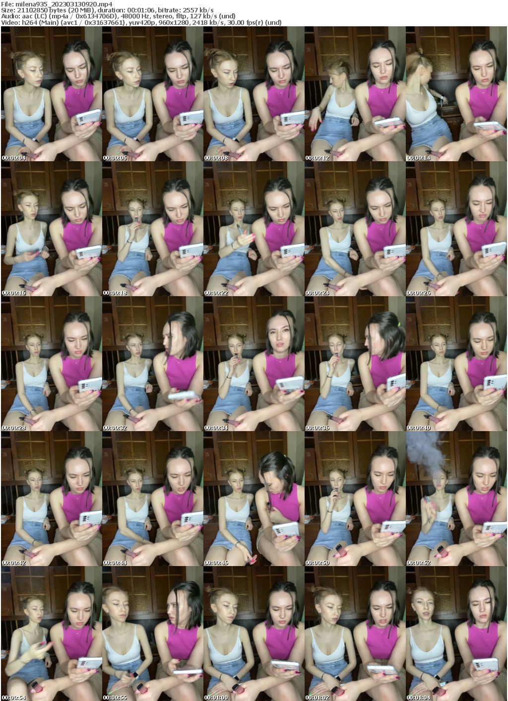 Preview thumb from milena935 on 2023-03-13 @ bongacams