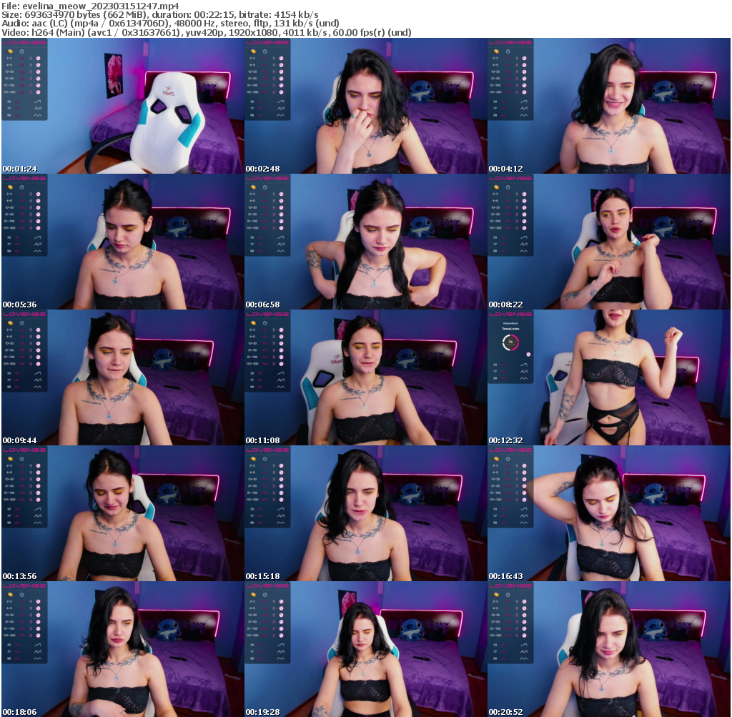 Preview thumb from evelina_meow on 2023-03-15 @ bongacams