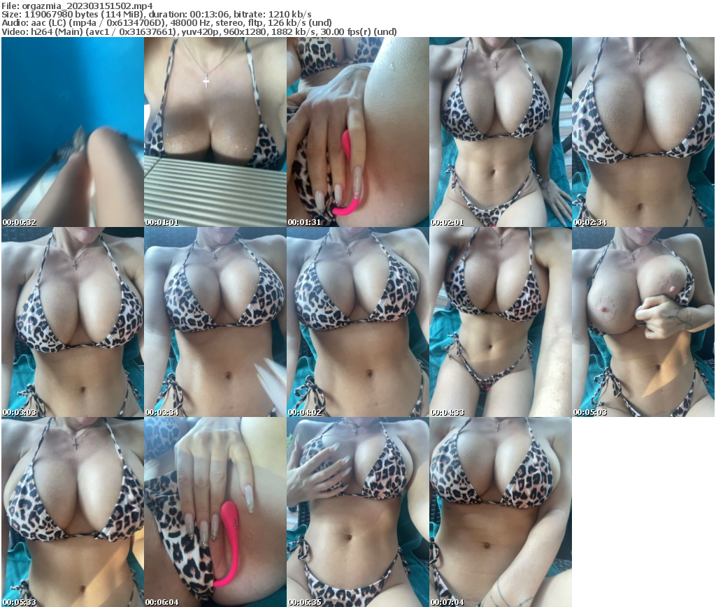 Preview thumb from orgazmia on 2023-03-15 @ bongacams