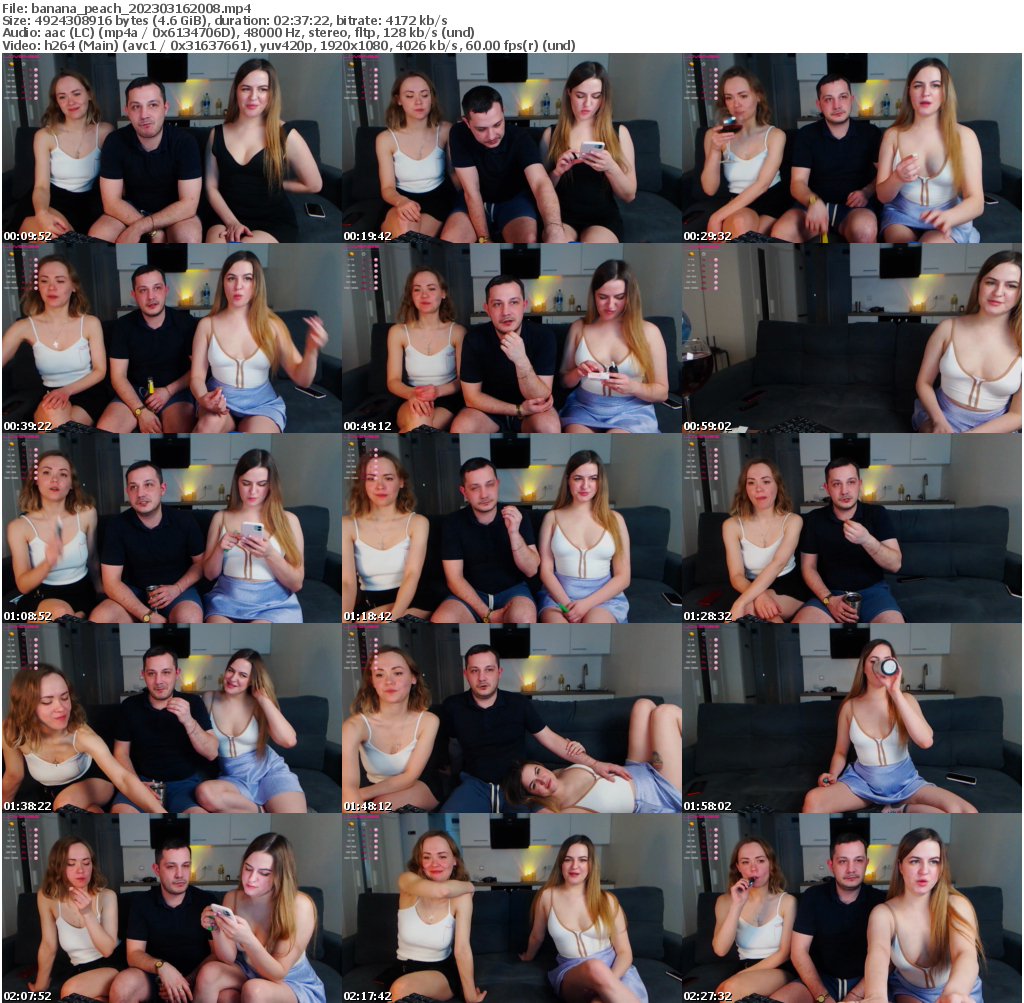 Preview thumb from banana_peach on 2023-03-16 @ bongacams