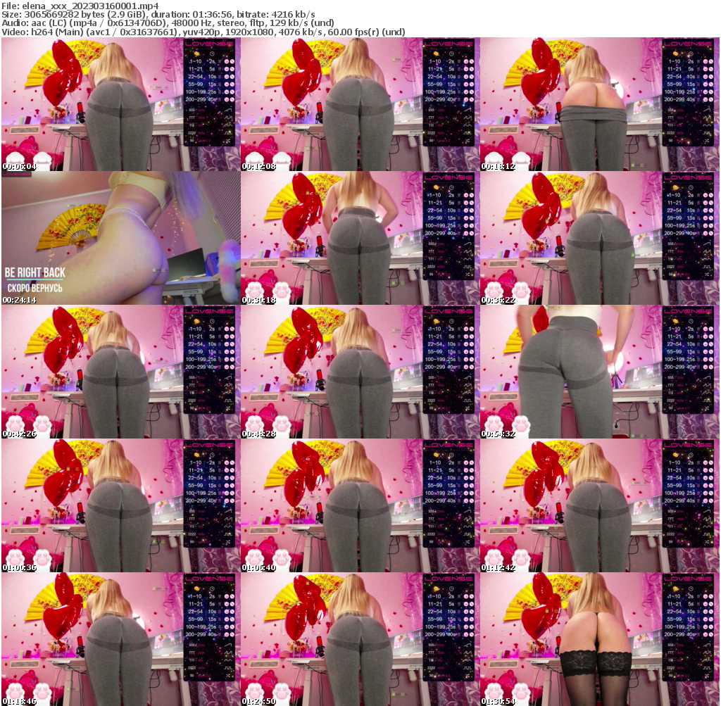 Preview thumb from elena_xxx on 2023-03-16 @ bongacams