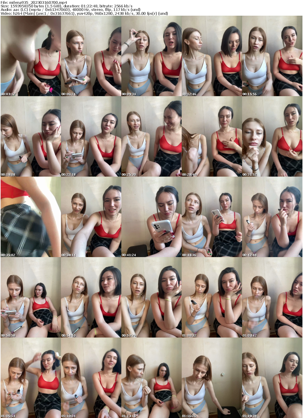 Preview thumb from milena935 on 2023-03-16 @ bongacams