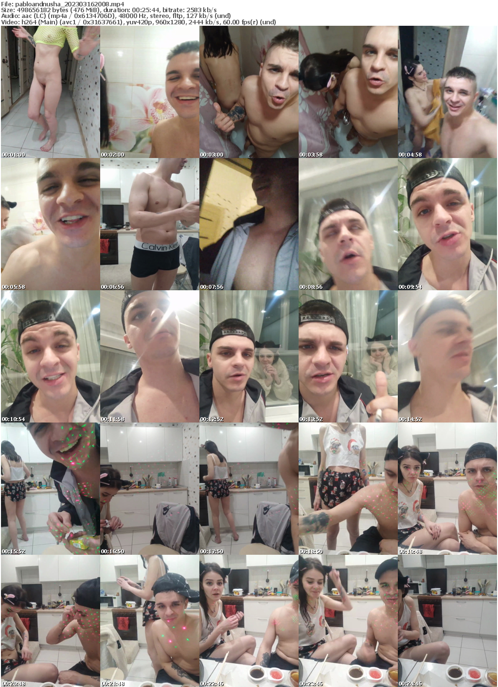 Preview thumb from pabloandnusha on 2023-03-16 @ bongacams