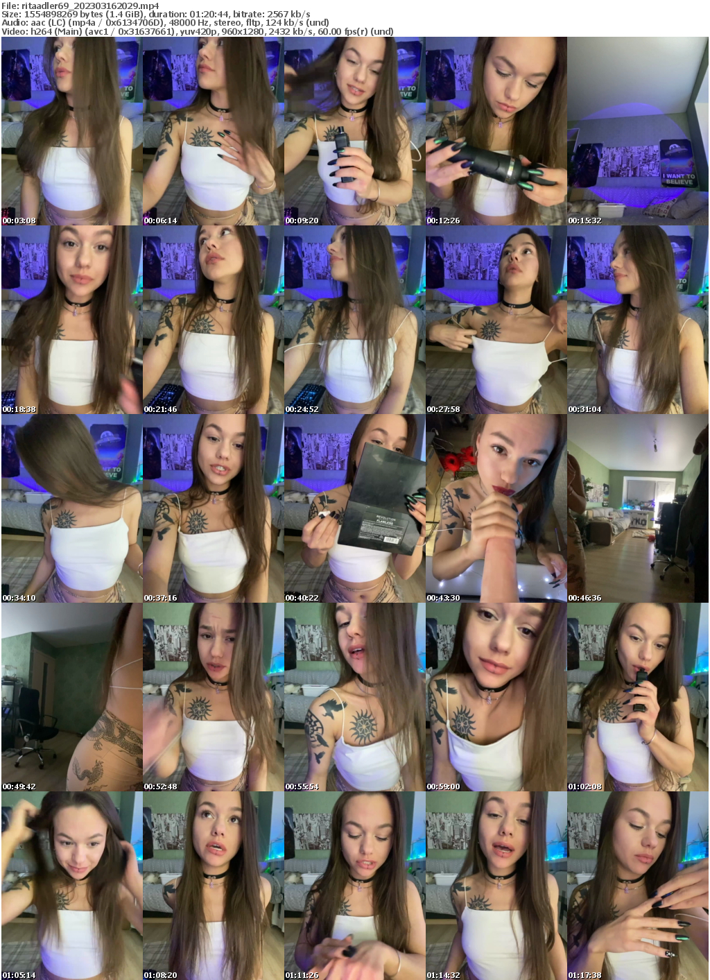 Preview thumb from ritaadler69 on 2023-03-16 @ bongacams