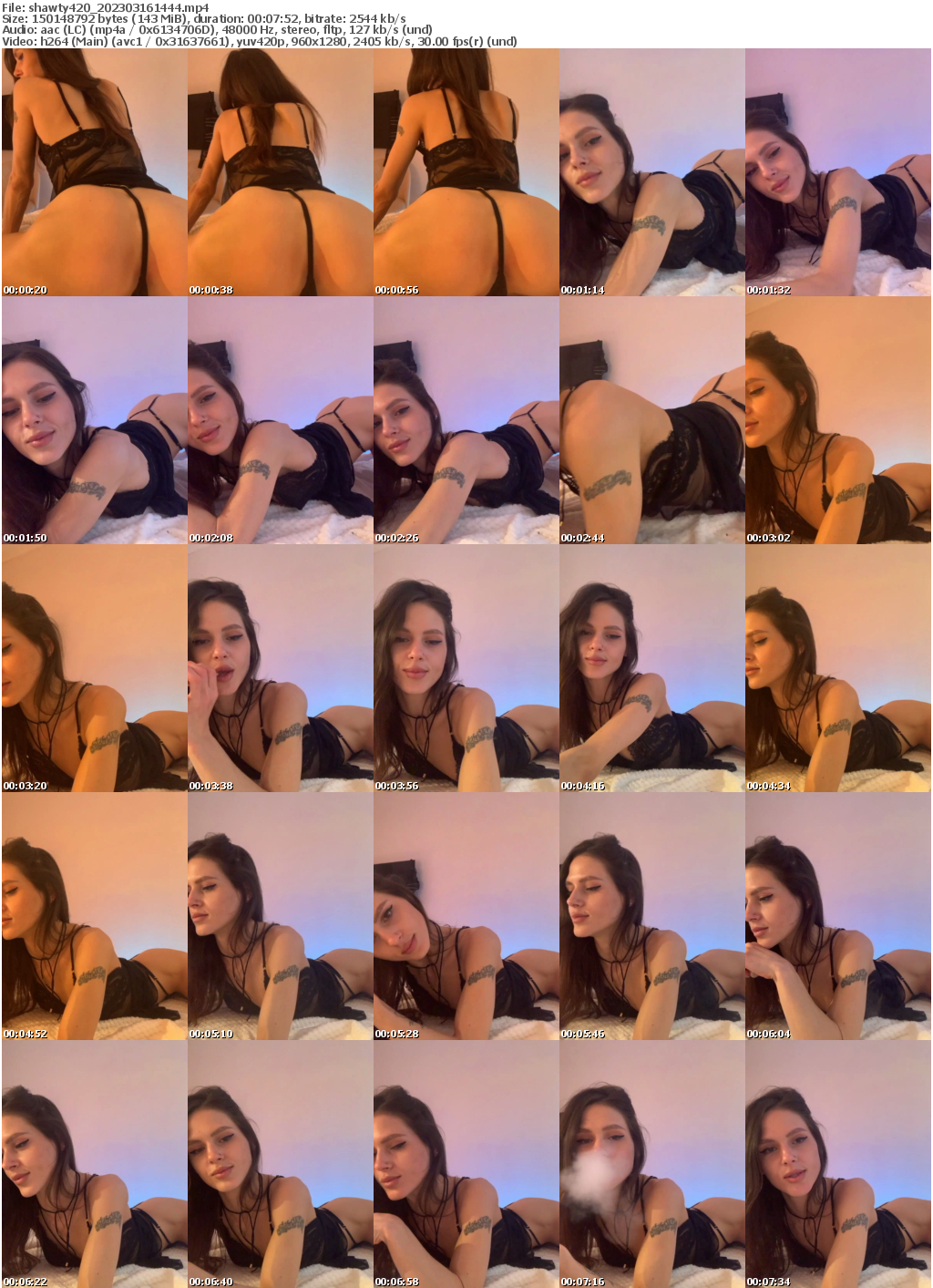 Preview thumb from shawty420 on 2023-03-16 @ bongacams