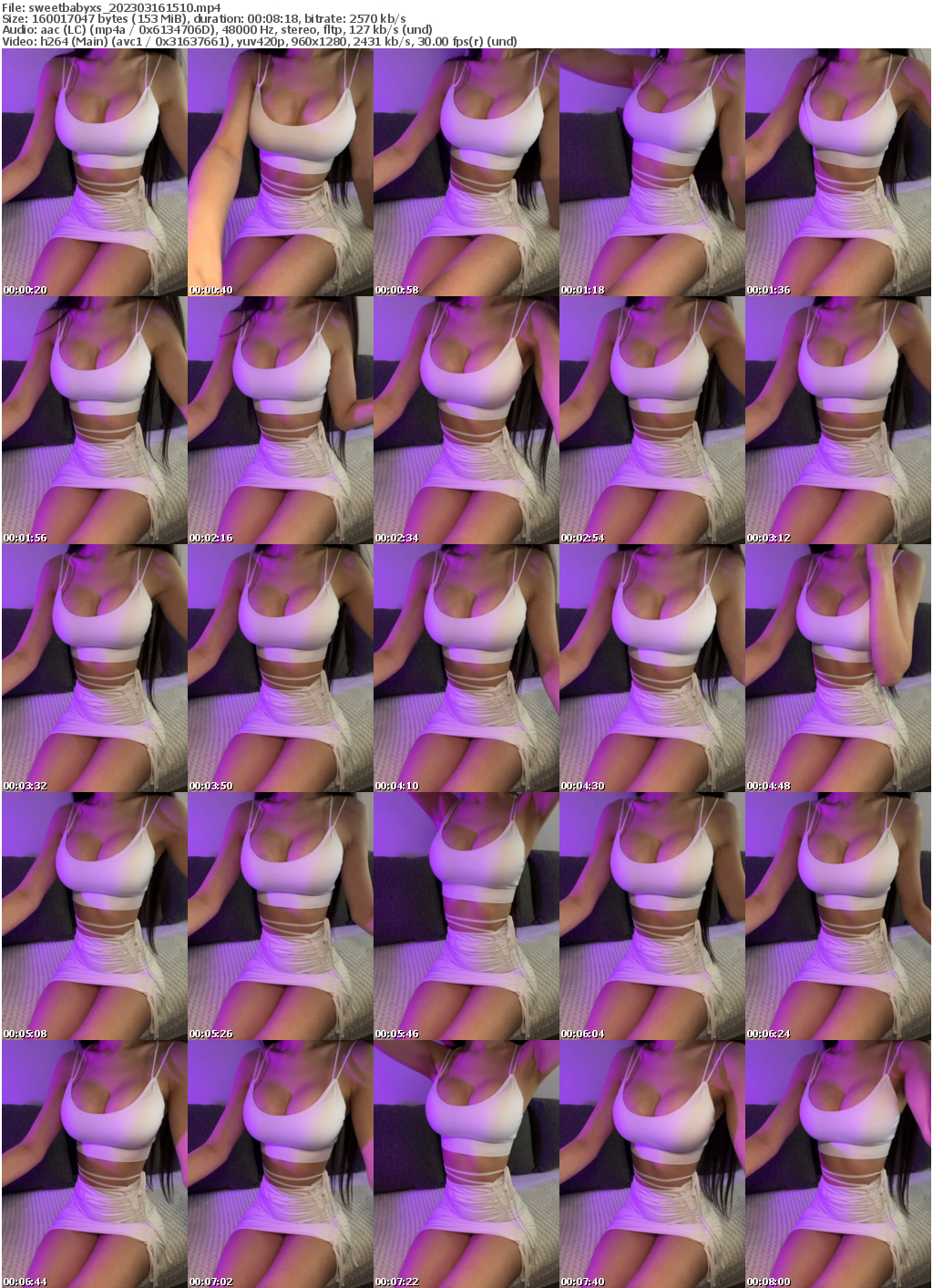 Preview thumb from sweetbabyxs on 2023-03-16 @ bongacams