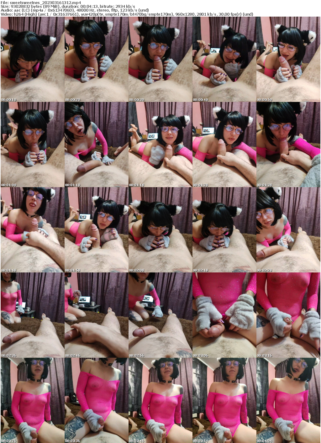 Preview thumb from sweetsweetnes on 2023-03-16 @ bongacams