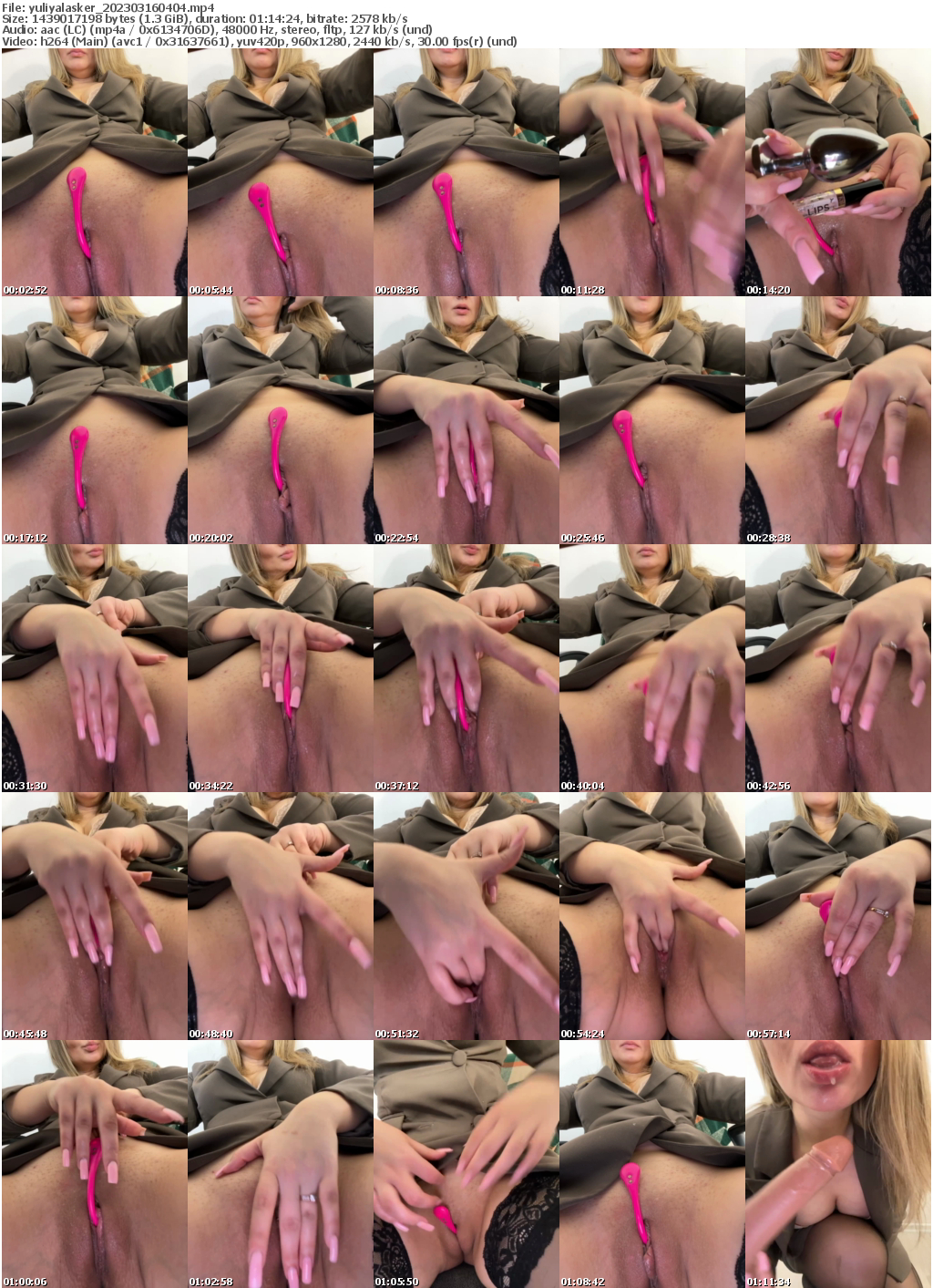 Preview thumb from yuliyalasker on 2023-03-16 @ bongacams