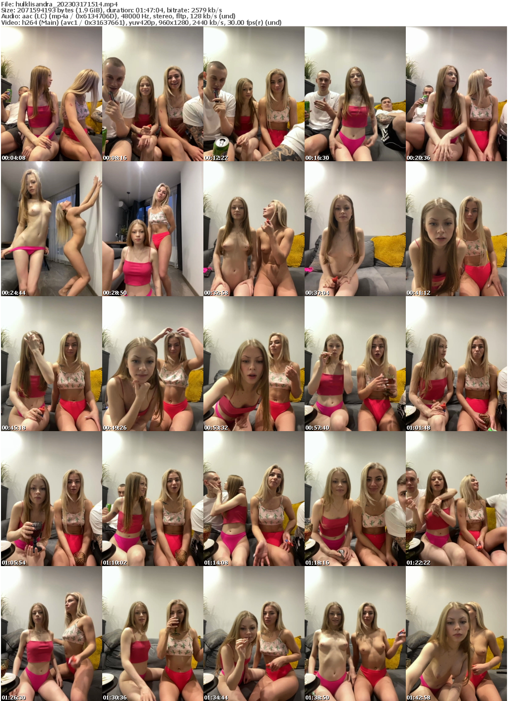 Preview thumb from hulklisandra on 2023-03-17 @ bongacams