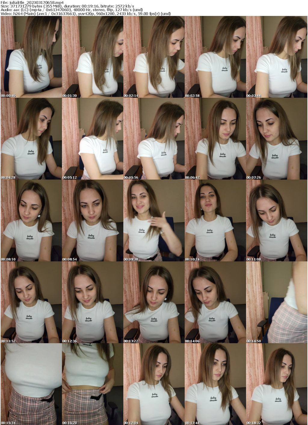 Preview thumb from julialitle on 2023-03-17 @ bongacams