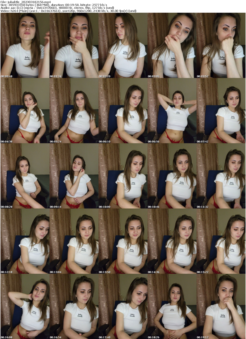 Preview thumb from julialitle on 2023-03-18 @ bongacams