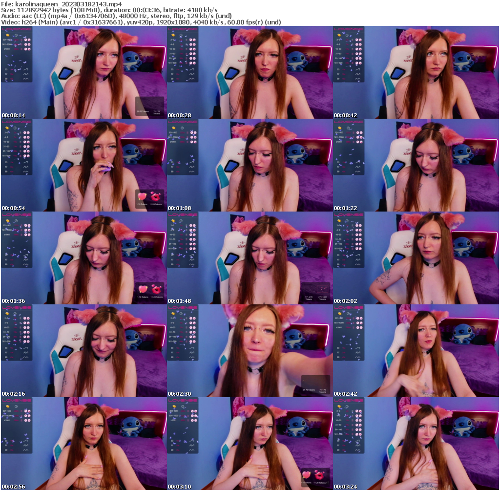 Preview thumb from karolinaqueen on 2023-03-18 @ bongacams