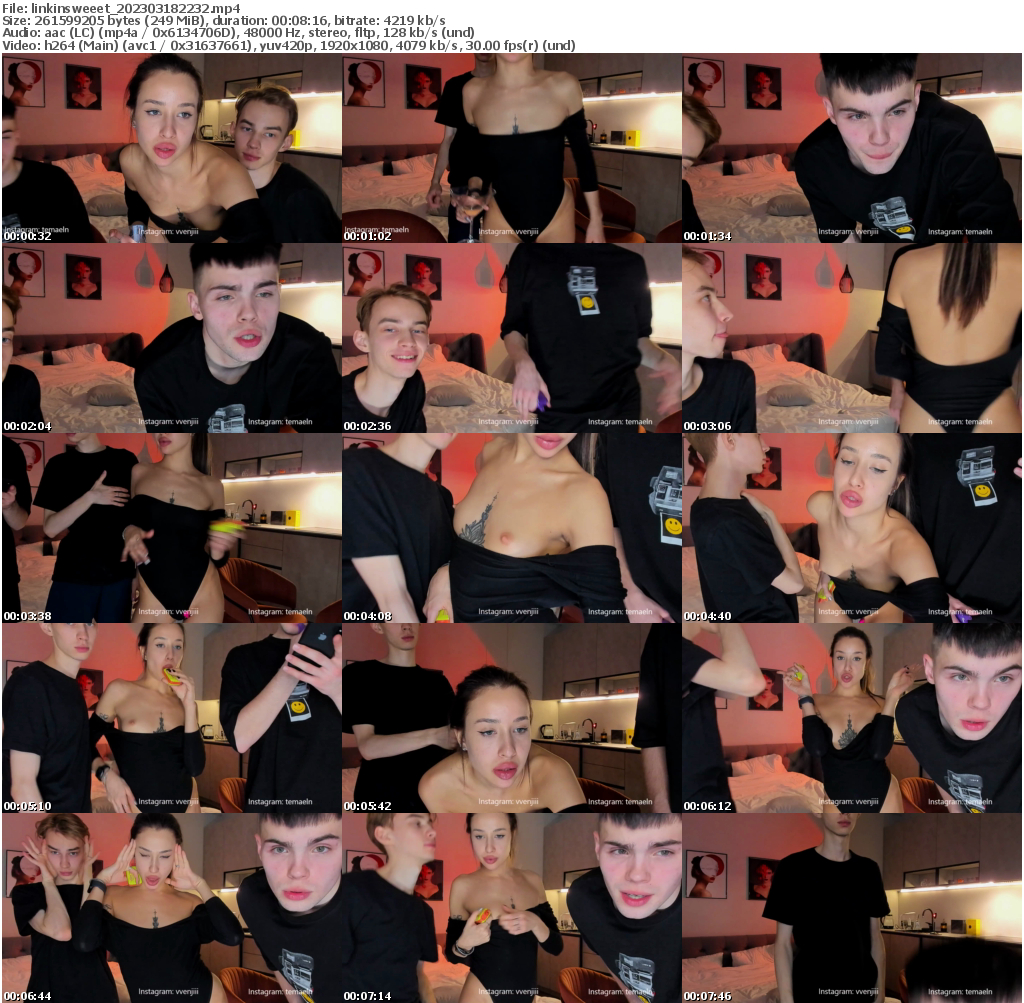 Preview thumb from linkinsweeet on 2023-03-18 @ bongacams