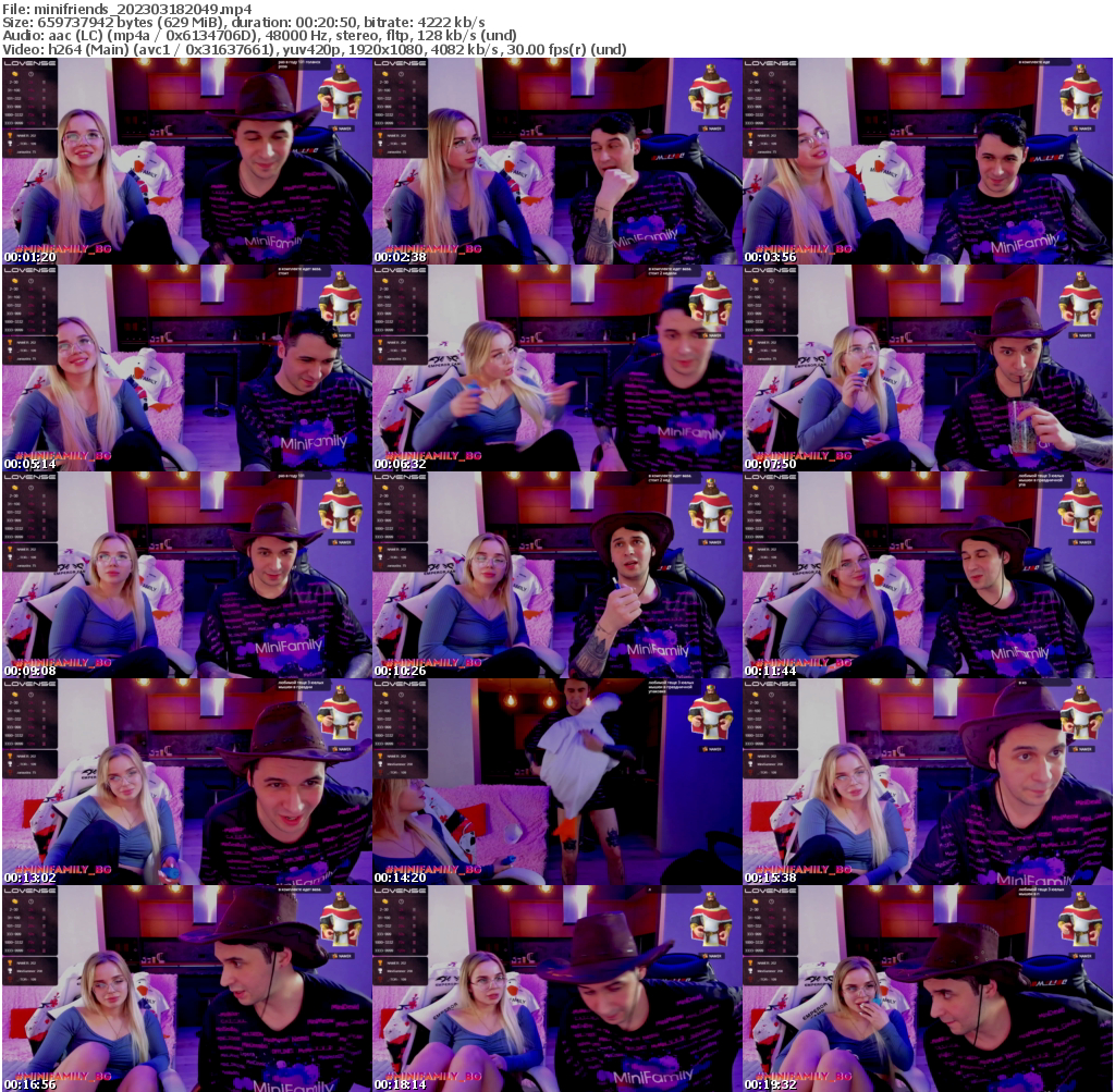 Preview thumb from minifriends on 2023-03-18 @ bongacams