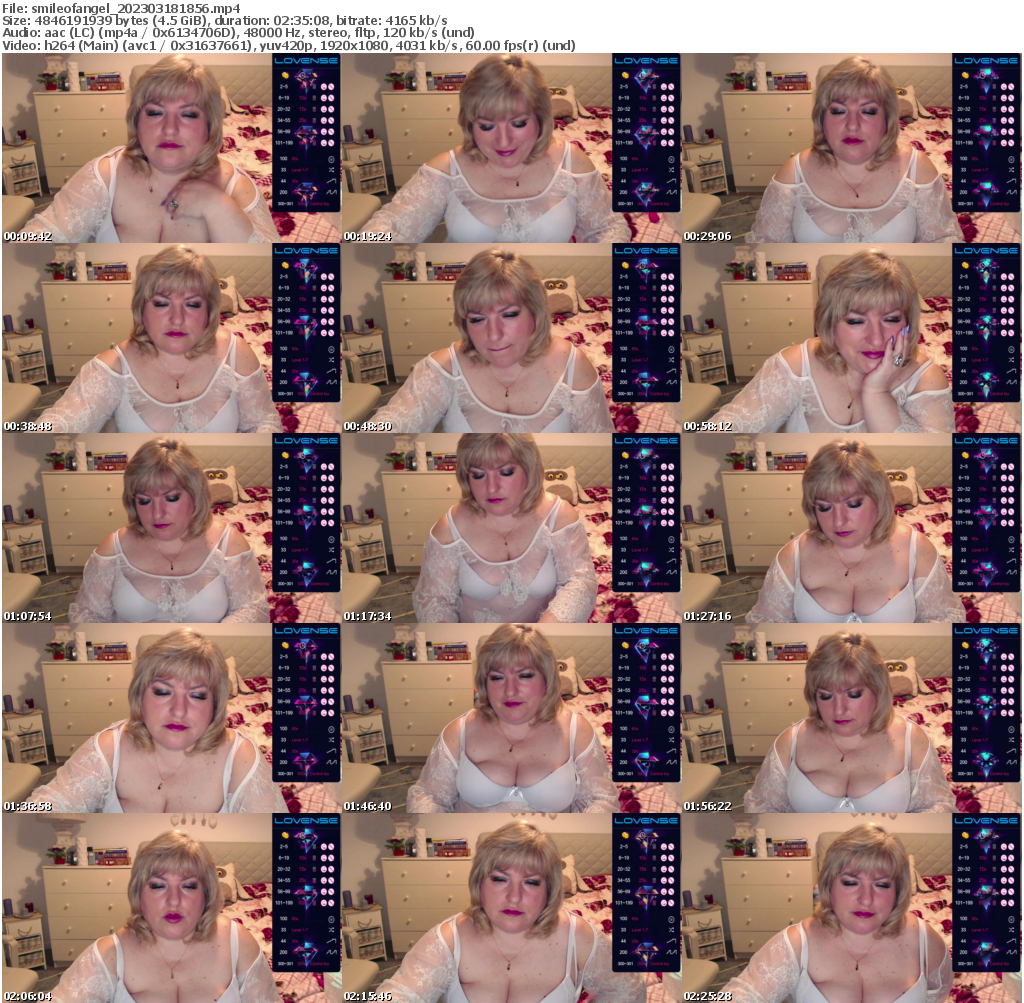 Preview thumb from smileofangel on 2023-03-18 @ bongacams