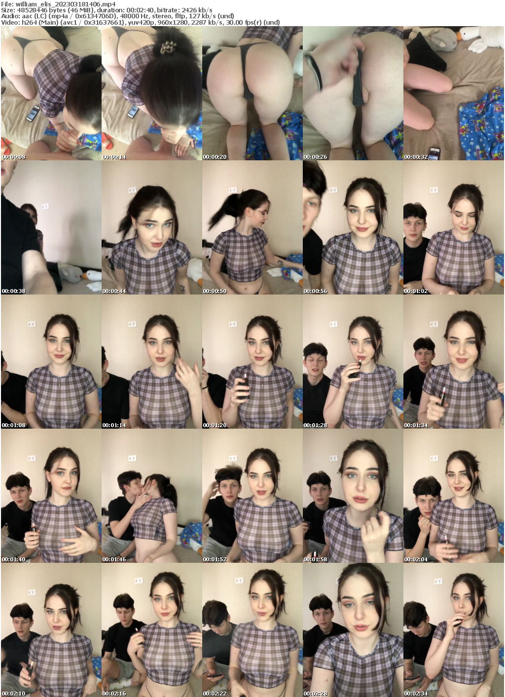 Preview thumb from william_elis on 2023-03-18 @ bongacams