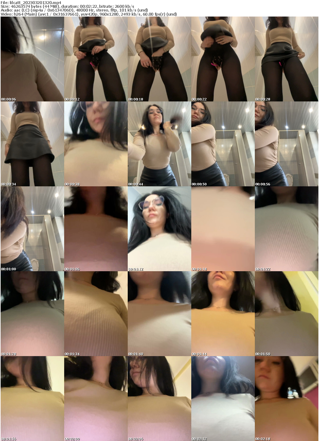 Preview thumb from lilcatt on 2023-03-20 @ bongacams