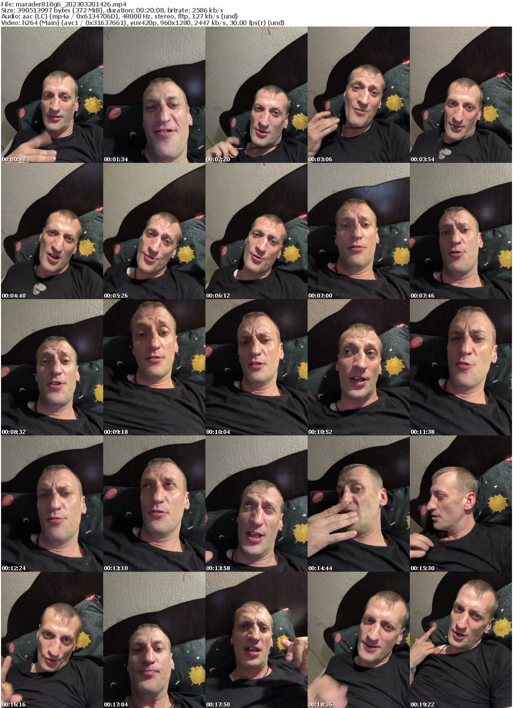 Preview thumb from marader818g6 on 2023-03-20 @ bongacams