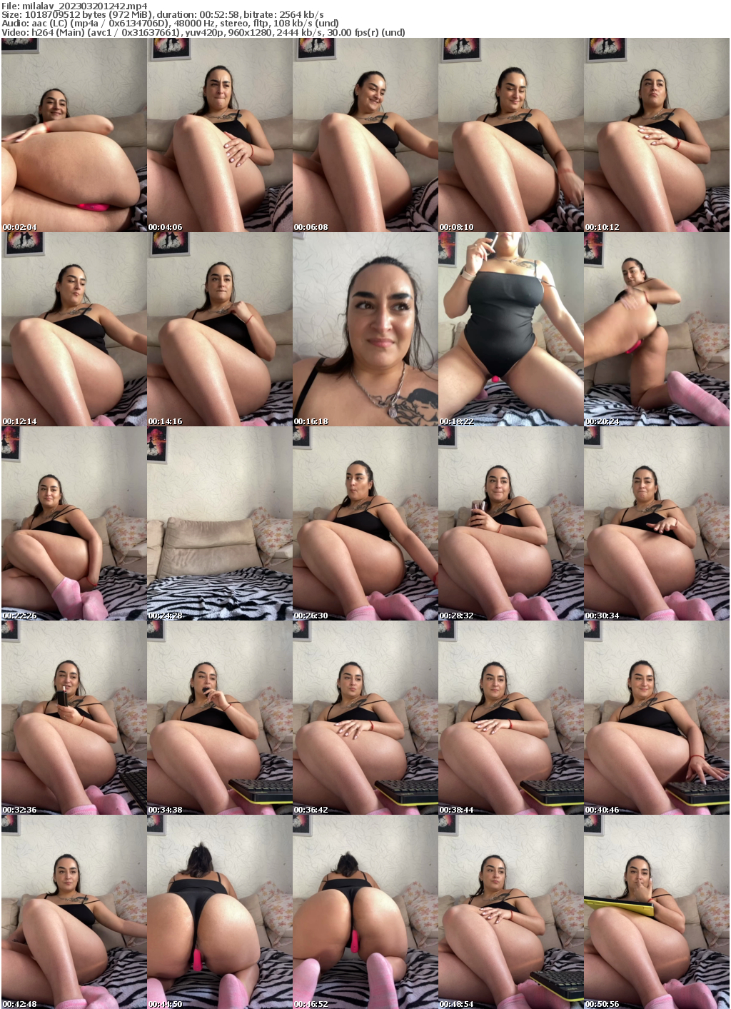 Preview thumb from milalav on 2023-03-20 @ bongacams