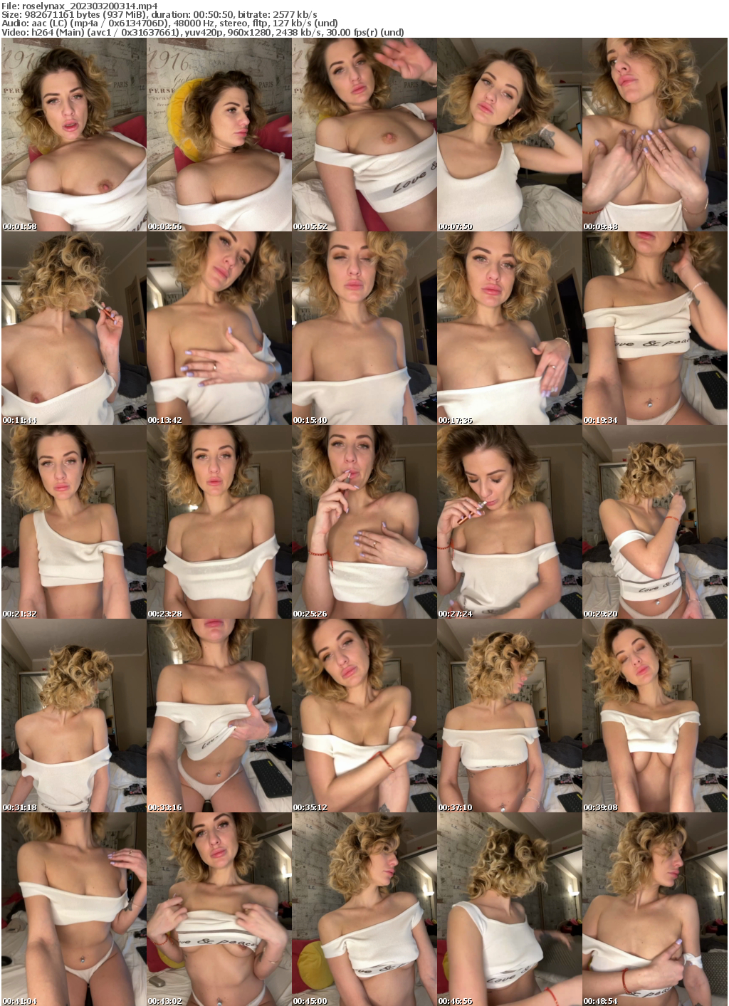 Preview thumb from roselynax on 2023-03-20 @ bongacams