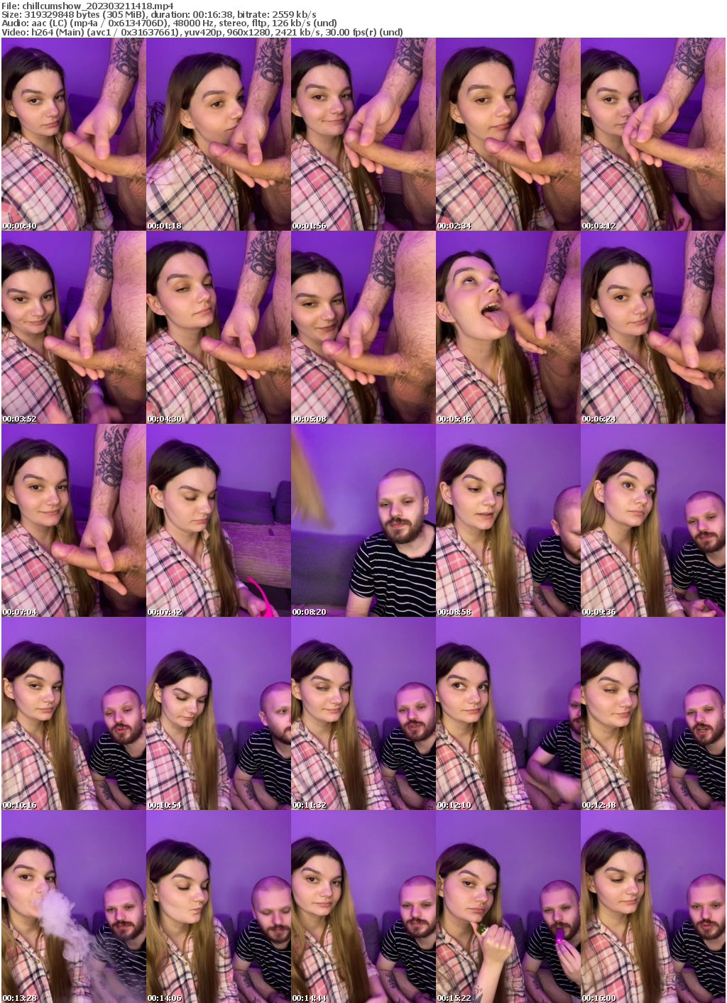 Preview thumb from chillcumshow on 2023-03-21 @ bongacams