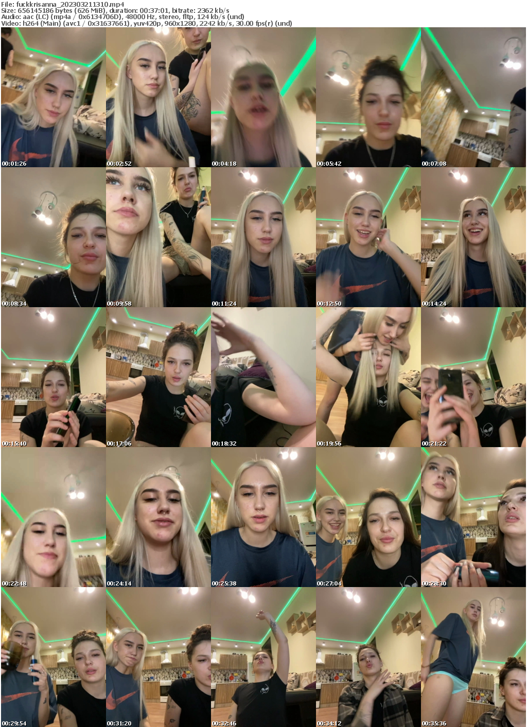 Preview thumb from fuckkrisanna on 2023-03-21 @ bongacams