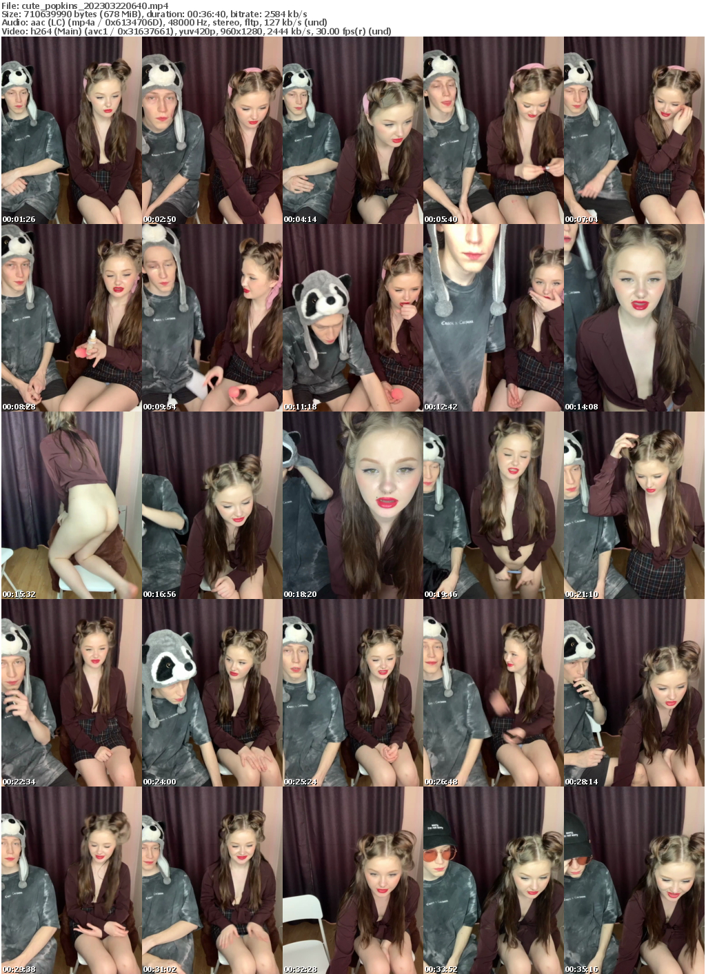 Preview thumb from cute_popkins on 2023-03-22 @ bongacams