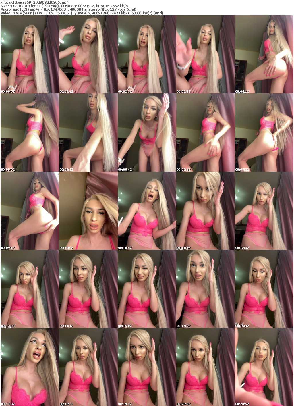 Preview thumb from goldpussy69 on 2023-03-22 @ bongacams