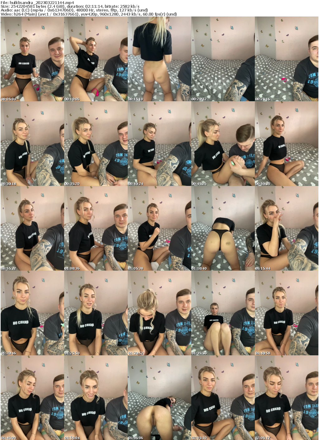 Preview thumb from hulklisandra on 2023-03-22 @ bongacams