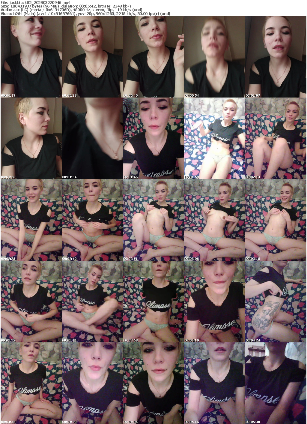 Preview thumb from jackblack82 on 2023-03-22 @ bongacams