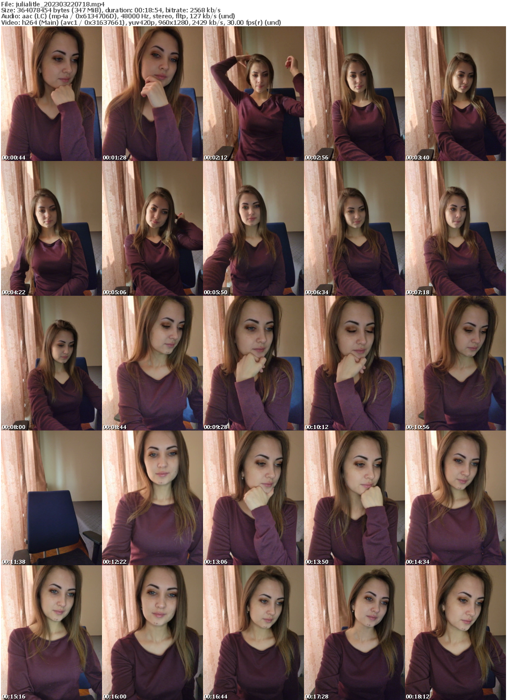 Preview thumb from julialitle on 2023-03-22 @ bongacams