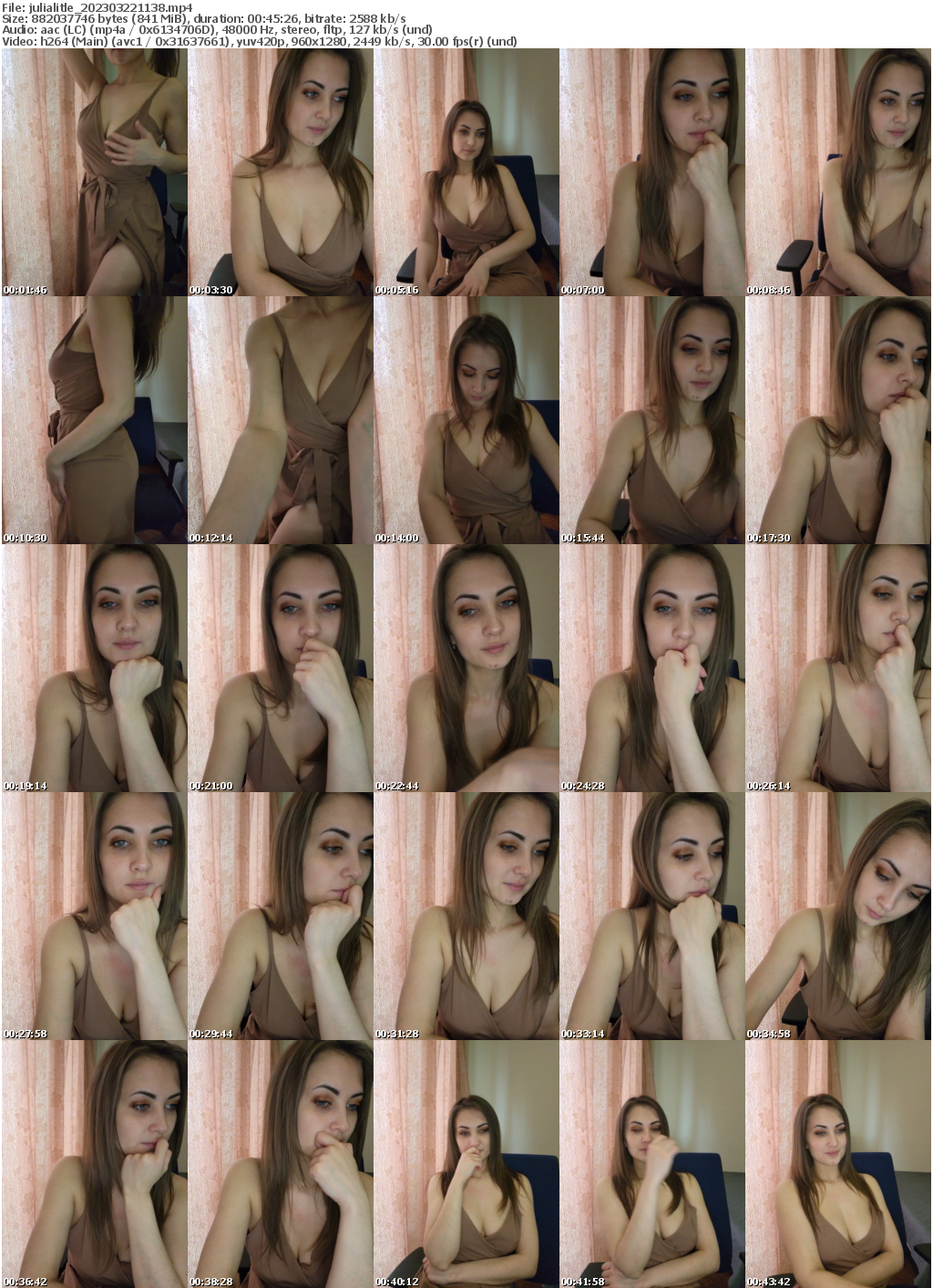 Preview thumb from julialitle on 2023-03-22 @ bongacams