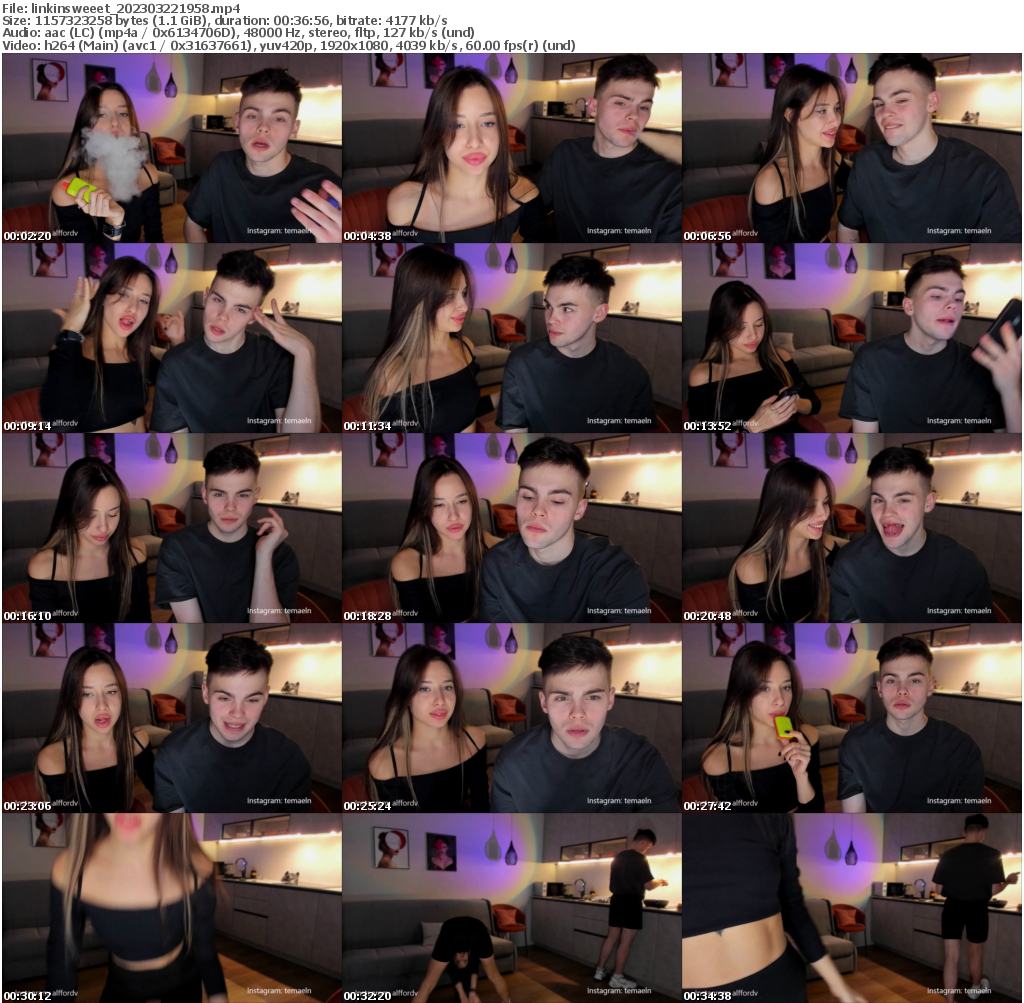 Preview thumb from linkinsweeet on 2023-03-22 @ bongacams