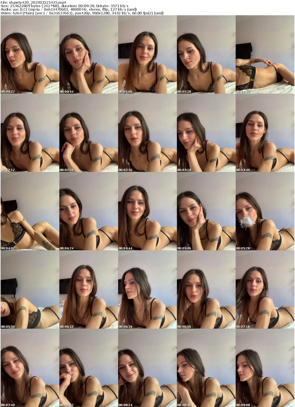 Preview thumb from shawty420 on 2023-03-22 @ bongacams