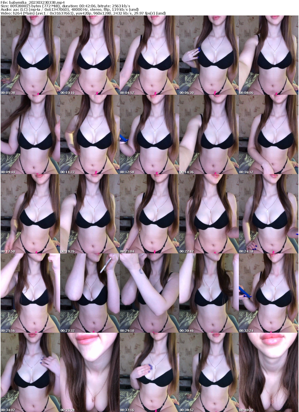 Preview thumb from babymilia on 2023-03-23 @ bongacams