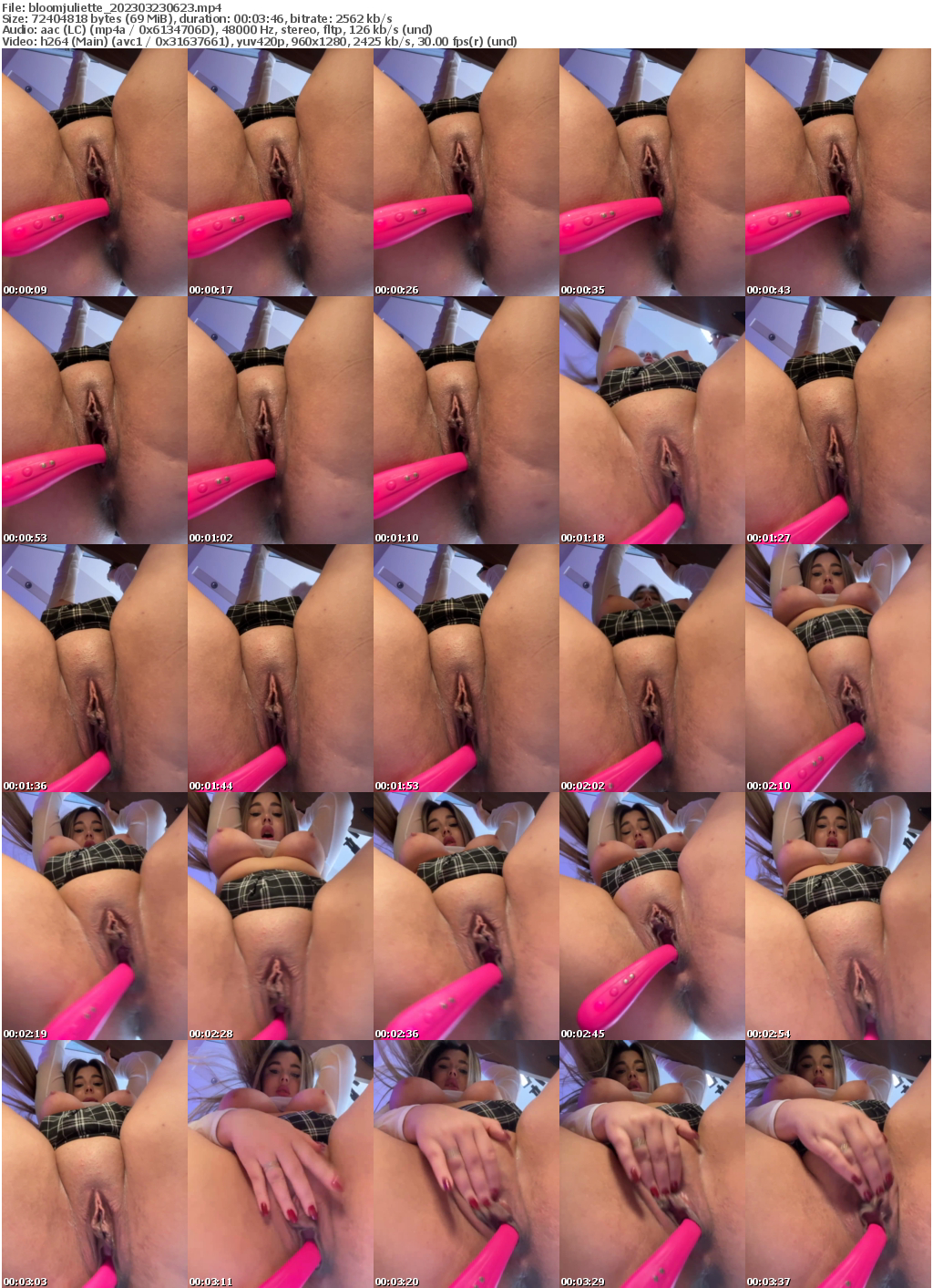 Preview thumb from bloomjuliette on 2023-03-23 @ bongacams