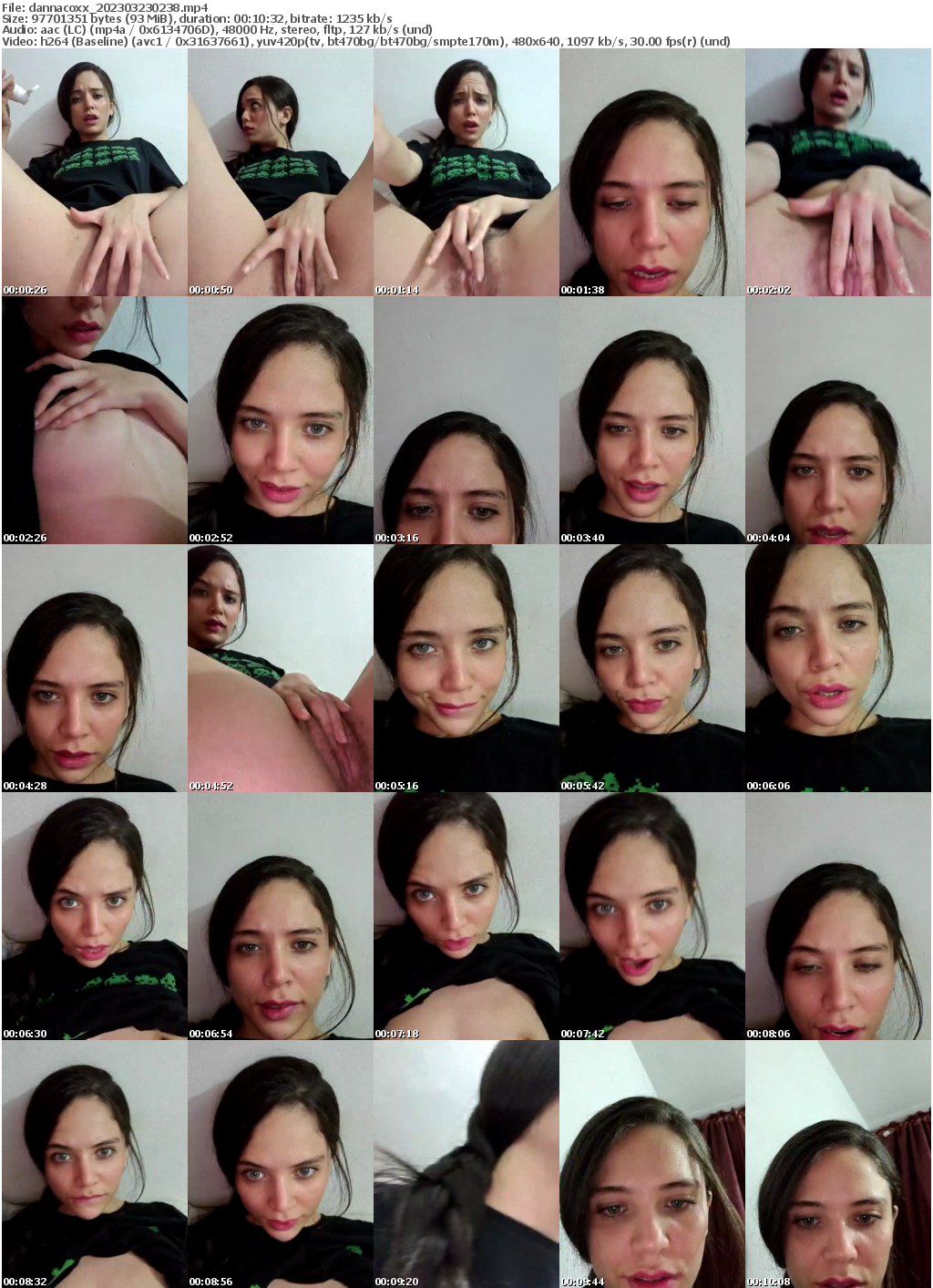 Preview thumb from dannacoxx on 2023-03-23 @ bongacams