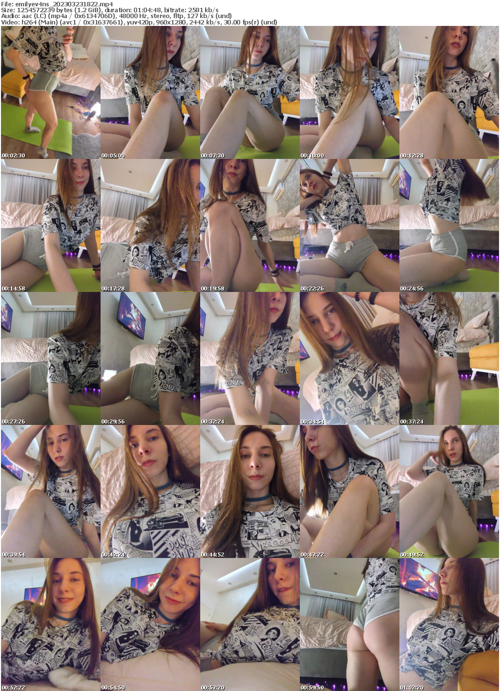 Preview thumb from emilyev4ns on 2023-03-23 @ bongacams