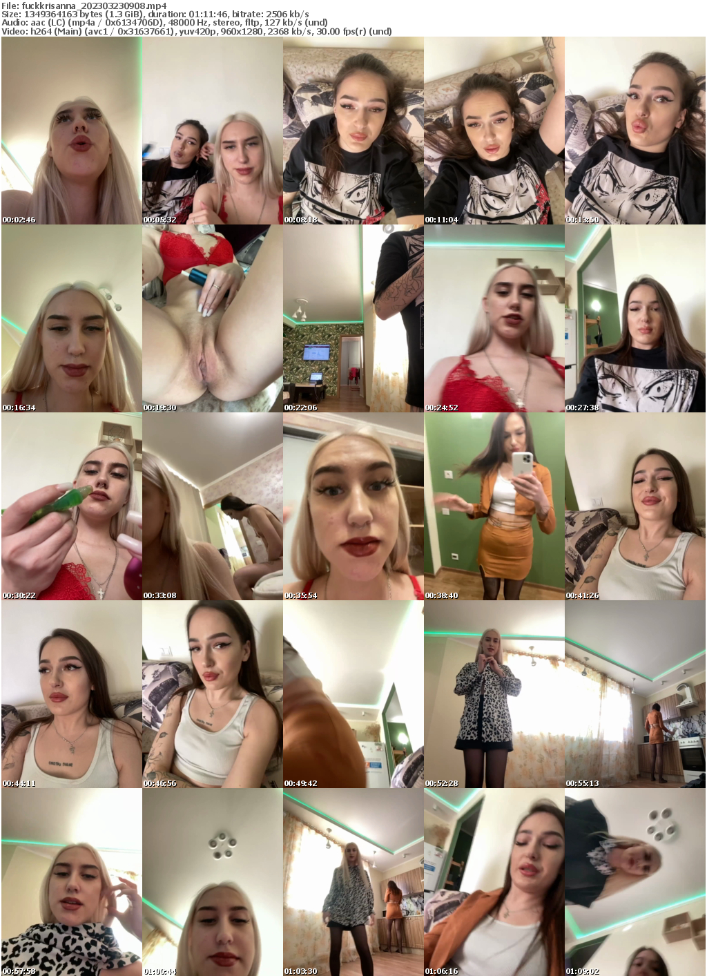 Preview thumb from fuckkrisanna on 2023-03-23 @ bongacams