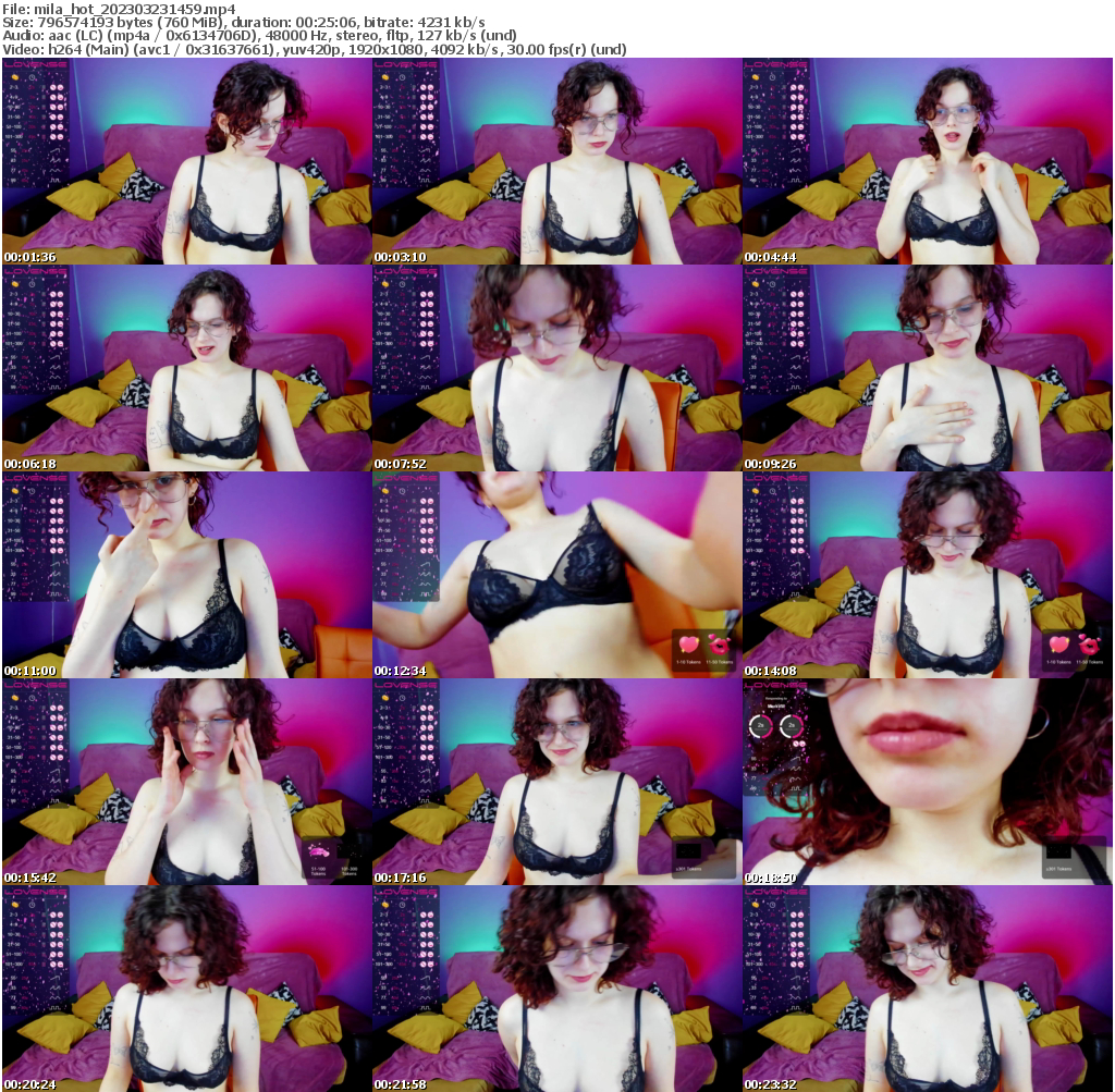 Preview thumb from mila_hot on 2023-03-23 @ bongacams