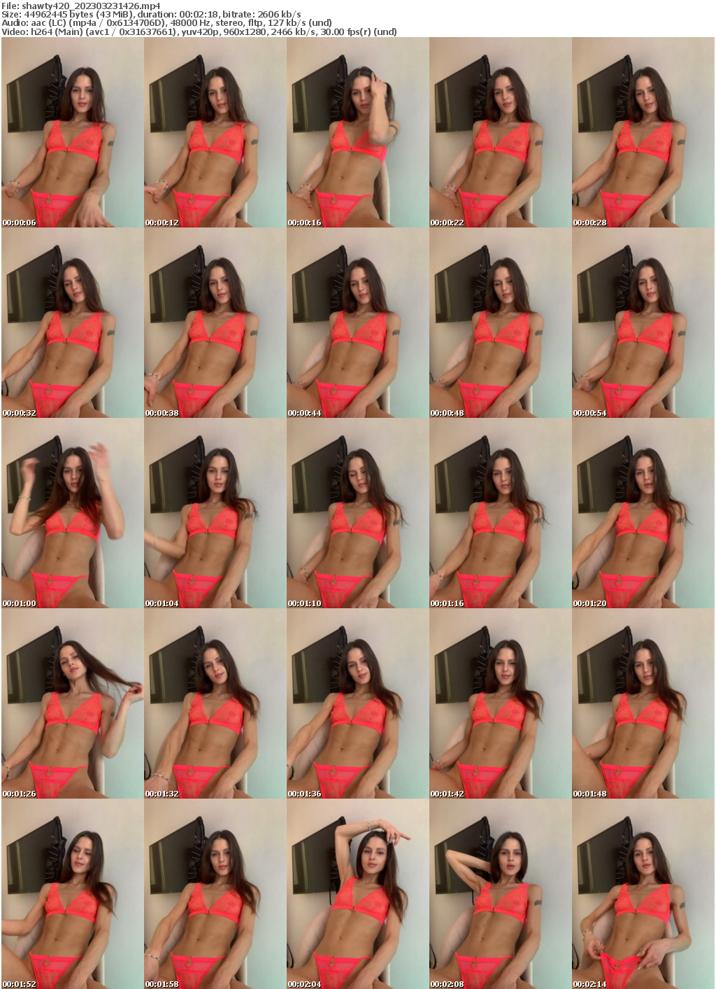 Preview thumb from shawty420 on 2023-03-23 @ bongacams