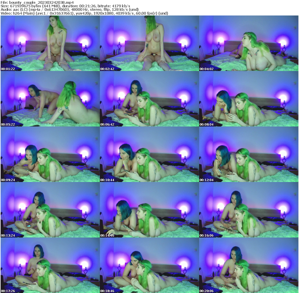 Preview thumb from bounty_couple on 2023-03-24 @ bongacams