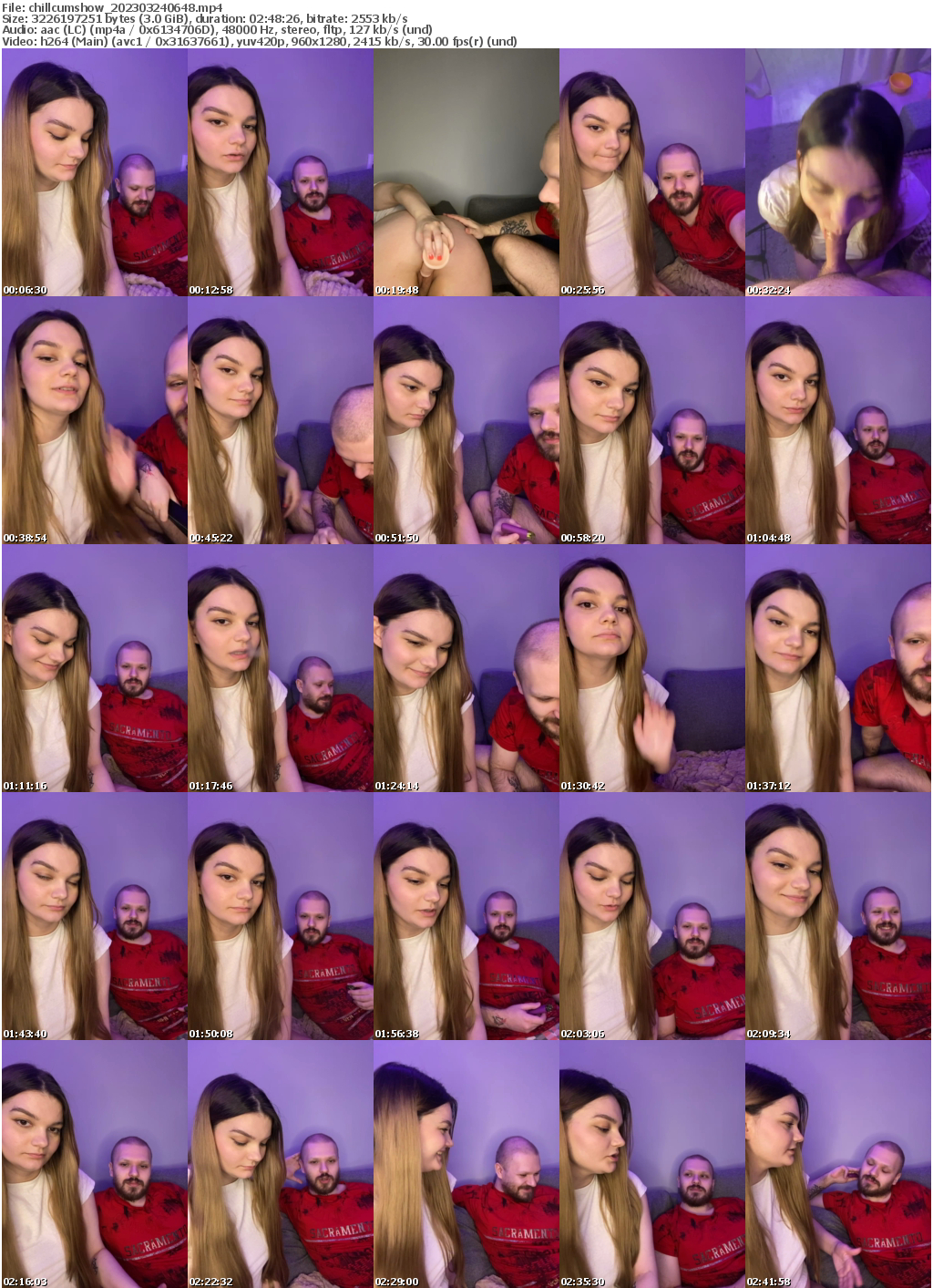 Preview thumb from chillcumshow on 2023-03-24 @ bongacams