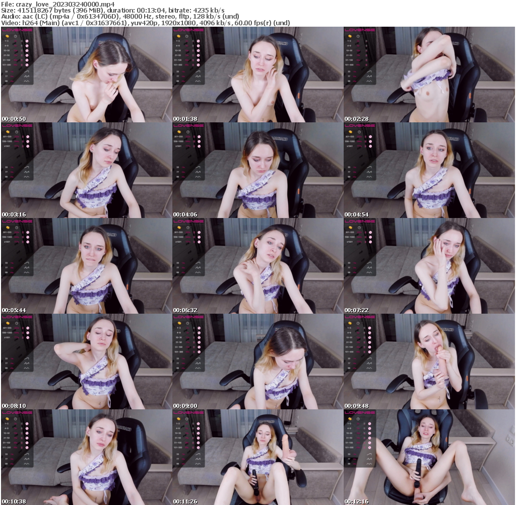 Preview thumb from crazy_love on 2023-03-24 @ bongacams