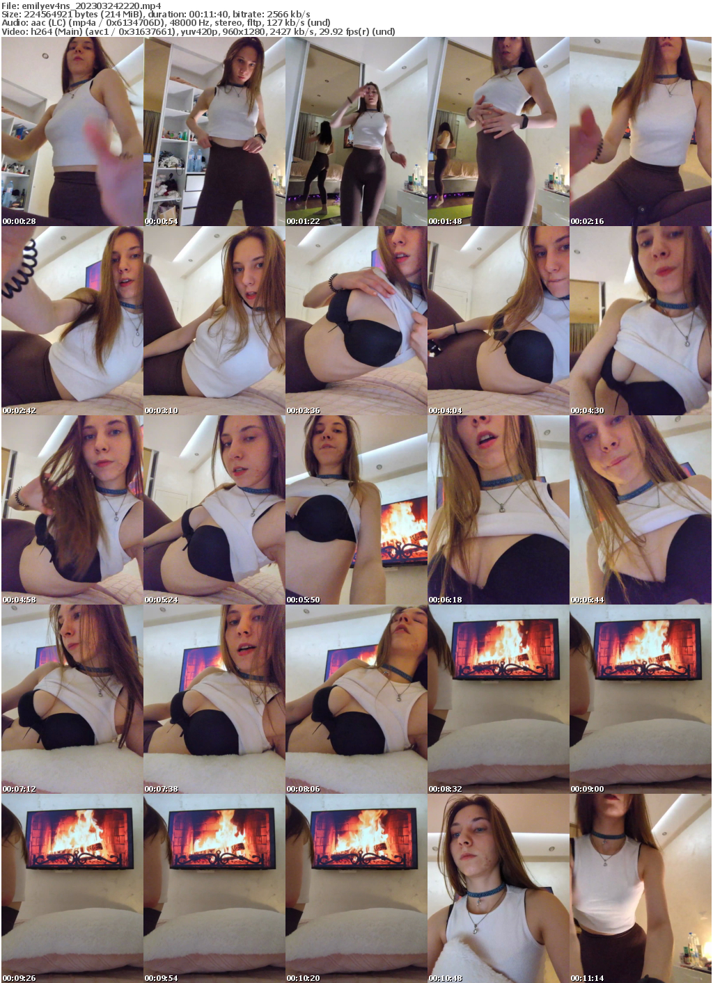 Preview thumb from emilyev4ns on 2023-03-24 @ bongacams