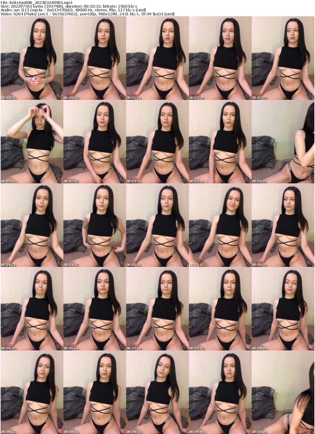 Preview thumb from krikston888 on 2023-03-24 @ bongacams