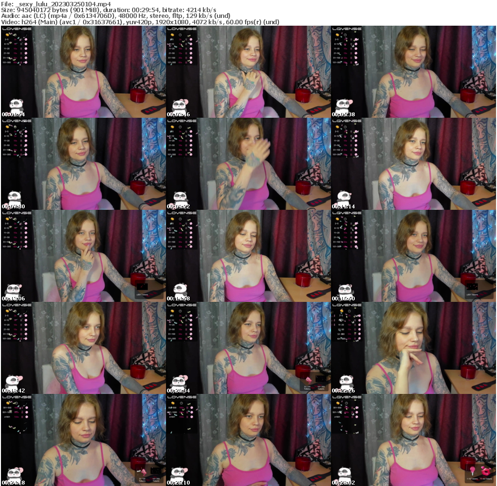 Preview thumb from _sexy_lulu on 2023-03-25 @ bongacams